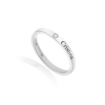 Inel Multi Mix din Argint 925 personalizat cu Nume si Cristal - Img 5
