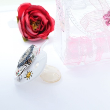 Suzeta Crystal din Argint - pentru fetite - Img 3