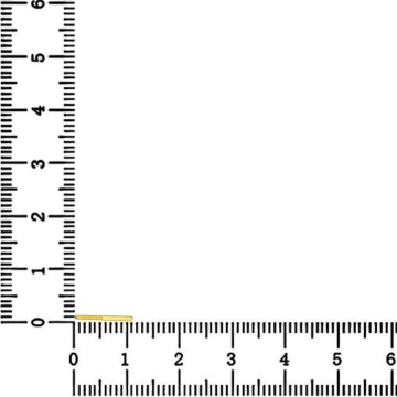 Tija Cercel cu filet din Aur 14k - Img 2