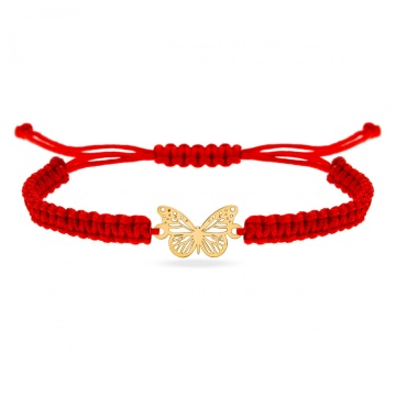 Brățară cu fluturas Exotique din aur 14 k