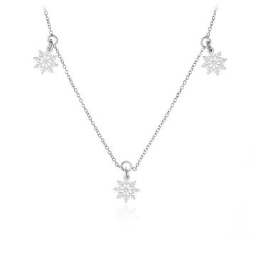Colier din argint 925 - Fulgi de nea Winter Collection