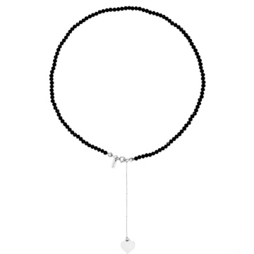 Colier My Black Heart din Argint 925 - Img 2