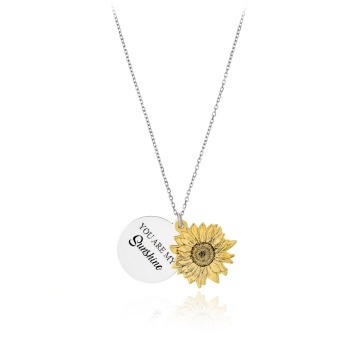 Colier Sunshine din argint 925 personalizabil