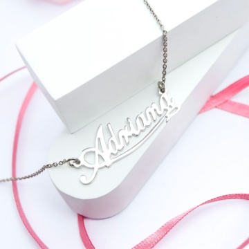 Colier Underline din argint 925 personalizat cu nume - Img 3