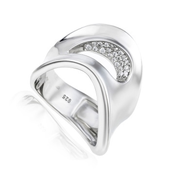 Inel Masiv Twist din Argint 925 9.6g