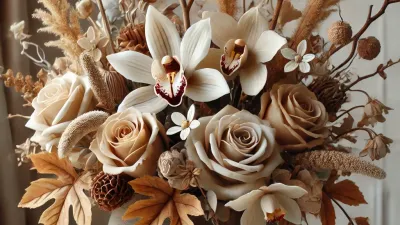 Florile Artificiale în Aranjamentele de Toamnă