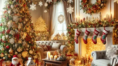 Crăciunul – Magia Decorării Casei și a Spațiilor de Evenimente