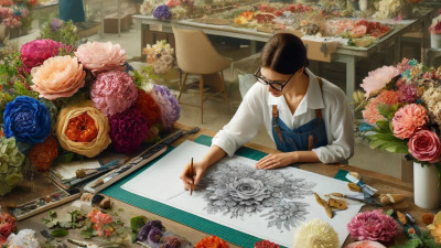Povești din atelier: Unicitate în arta florilor de mătase