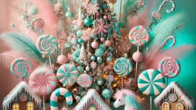 Colecția Candy: Magia Dulce a Crăciunului în Casa Ta De Basm