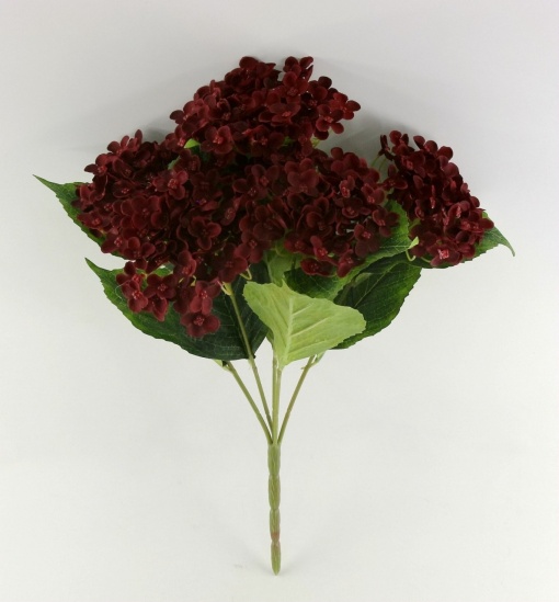 Buchet hortensie grena 83042/RED