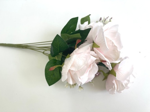 Buchet trandafiri BF1 * 10cm * 9fire - Roz