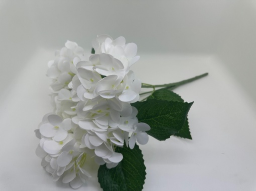 Hortensie Silicon Alb cod X3