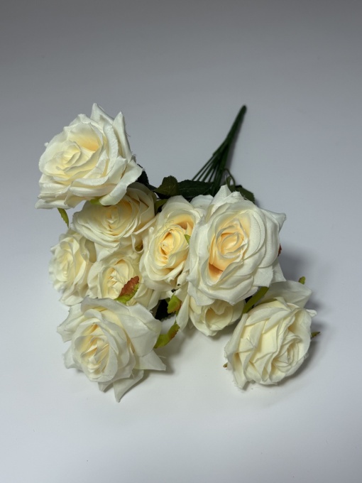 Buchet trandafirasi NICO - Crem