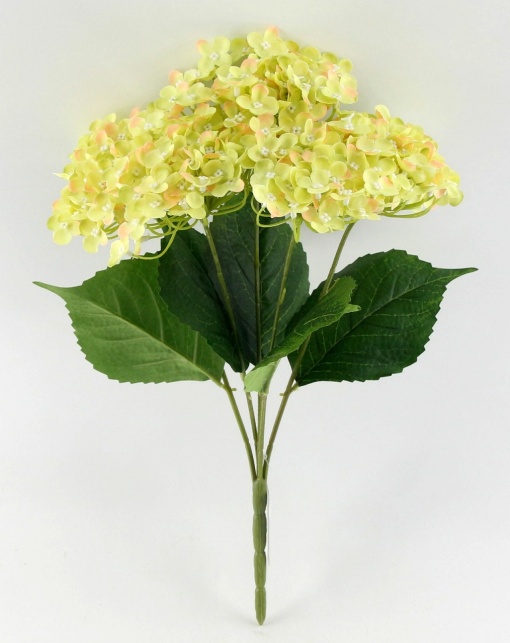 Buchet hortensie galbena 83042/LT GREEN