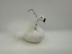 Lebede mici - 12cm - alba