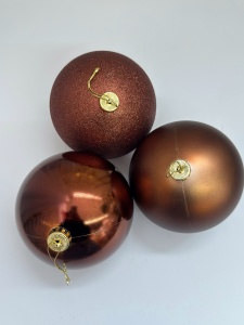 Set 3 globuri maro