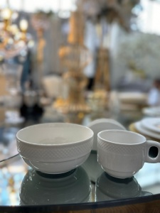 Bol alb ceramica AGESTI 3