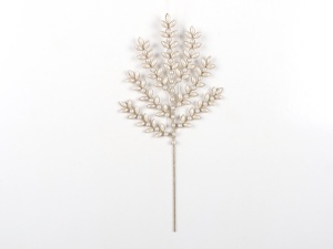 Crenguta metalica aurie cu perle - Luxury