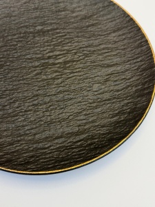Farfurie neagra mare DCP-13 - Img 3
