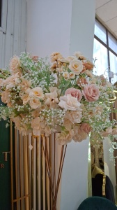 Flori artificiale - Aranjament floral cu gypsophila LM-240