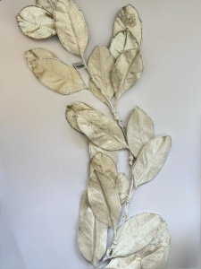 Ghirlanda cu frunze albe de magnolie