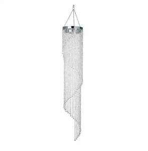 Candelabru cu cristale din plastic