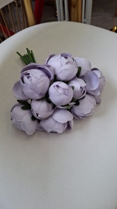 Flori artificiale - Manunchi ranunculus lila