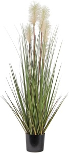 Ghiveci cu pampas artificial (9fire) - 1.25m