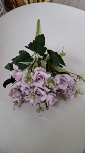 Flori artificiale - Buchet cu boboci Nico lila