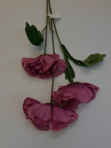 Flori artificiale - Bujori fir siclam