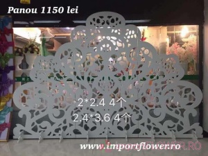 Panou alb decorativ (nu se trimite prin curier) - Img 2