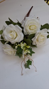 Buchet trandafiri - crem