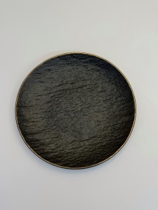 Farfurie neagra mica DCP-12 - Img 1