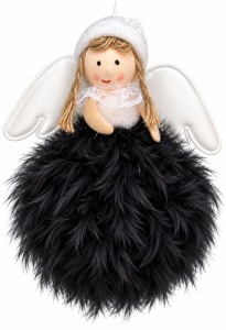 Papusi grasute NC10 * 15cm - Negre