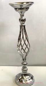 Sfesnic spiralat ARGINTIU * 50/55/60cm - Img 1