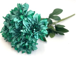 Buchet dalie cu 7 capete - verde