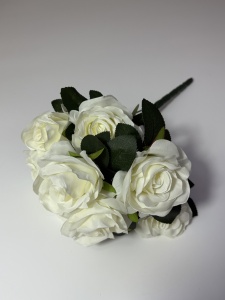 Buchet trandafiri - alb