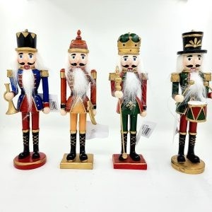 Soldatei Spargatori de nuci - culori mixt - set 4 buc