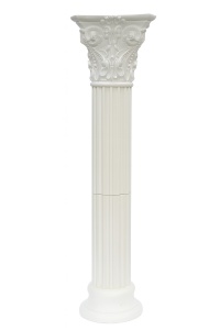 Coloana Romana mare alba 173cm