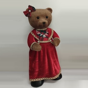 Fetita urs rosie 306-1RD-2C
