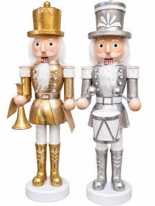 Set 2 Soldatei (auriu -argintiu)