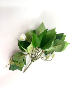 Buchet frunze - alb