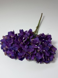 Buchet hortensie artificiala indigo
