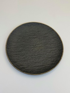 Farfurie neagra mare DCP-13 - Img 1