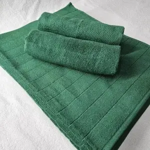 Prosoape bumbac model Duo, 45x70, 480g/mp, verde
