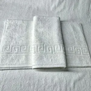 Prosoape bumbac 50x90 Greek Border, 500g/mp