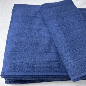 Prosop bumbac Duo bleumarin