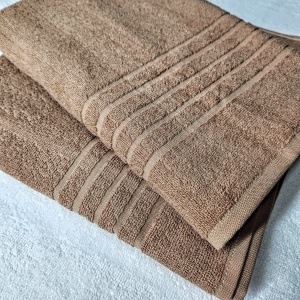 Prosoape bumbac Italian Style, 70x140, 500g/mp, maro