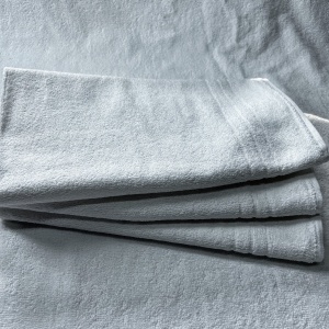 Prosoape bumbac Line, 50x70, 500g/mp, alb - Img 3