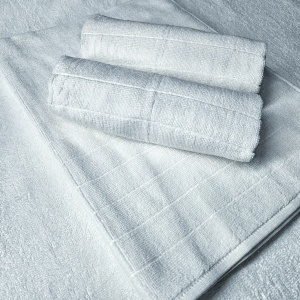 Prosoape bumbac model Duo, 45x70, 480g/mp, alb